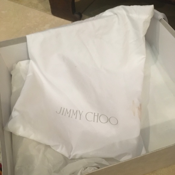 Jimmy Choo Leather Minka Open Toed Bootie